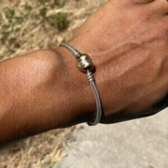 Pandora Moments Heart Clasp Snake Chain Bracelet - Picture 4 of 4